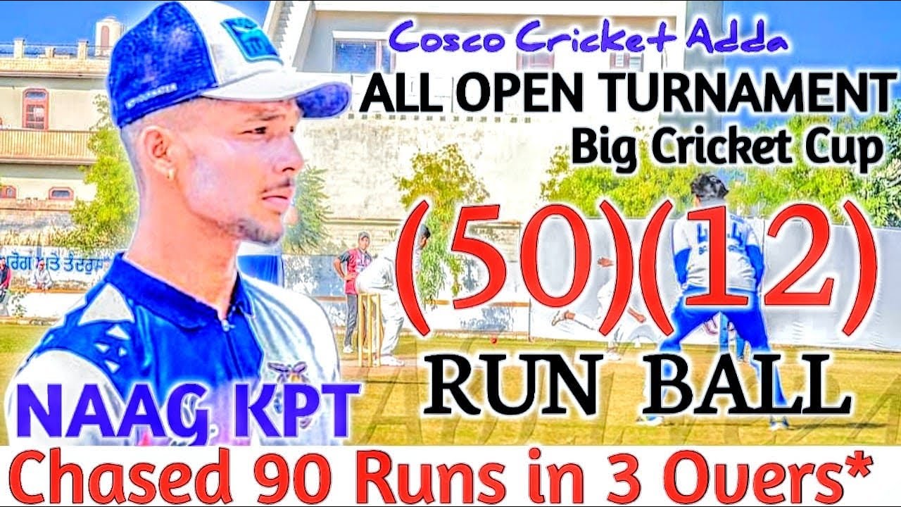 Naag Kapurthalla Chased 90* Runs In 3 Overs😳| 55* Runs In 12 balls🥹