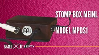 Meinl Digital Stomp Box: A great rhythm creator for solo musicians I A Test by EN BeatitTV