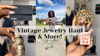 Huge Vintage Jewelry Haul + New Ana Luisa Jewelry | & More