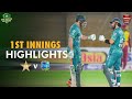 1st Innings Highlights | Pakistan vs West Indies | 1st T20I 2021 | PCB | MK1T