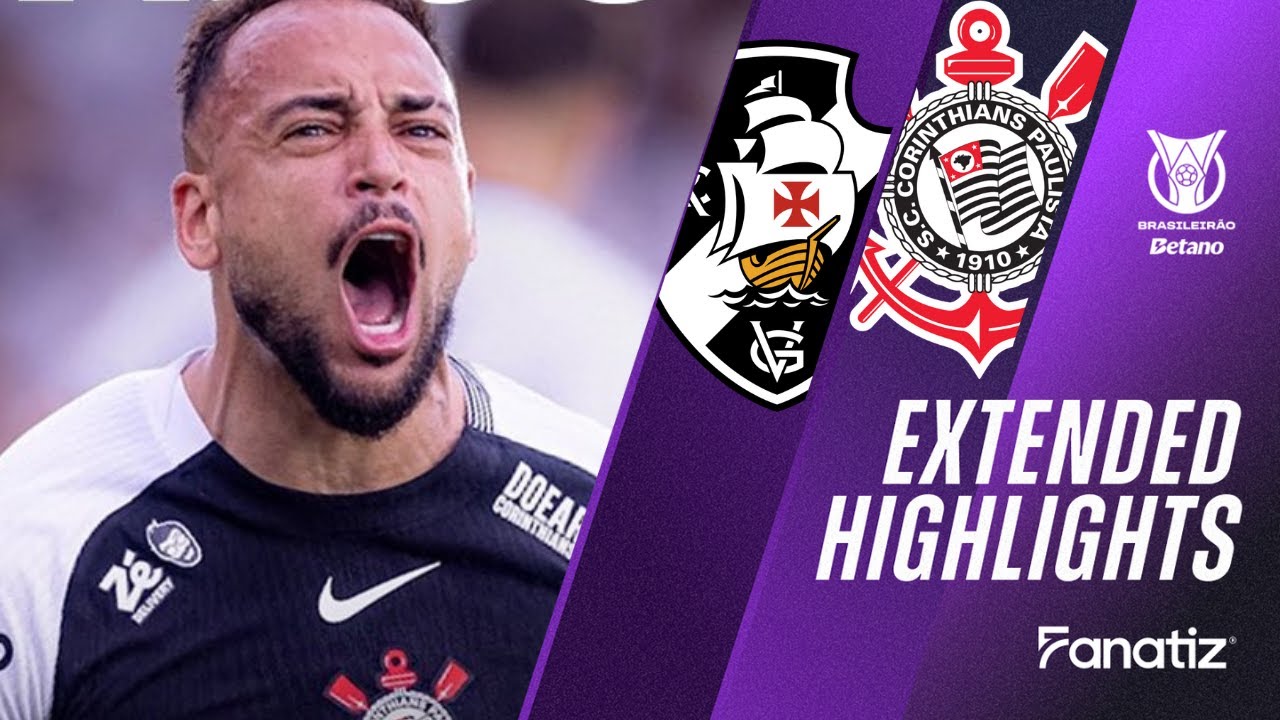 Vasco da Gama vs Corinthians 2-3 | Game Highlights | 