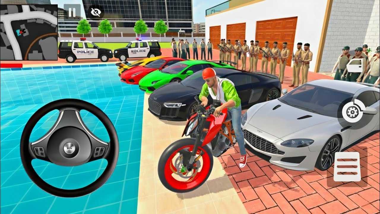 🤑Indian Thift Auto Simulator🤩Indian Showroom Purchase😯Modified KTM And Car🥳Game#22