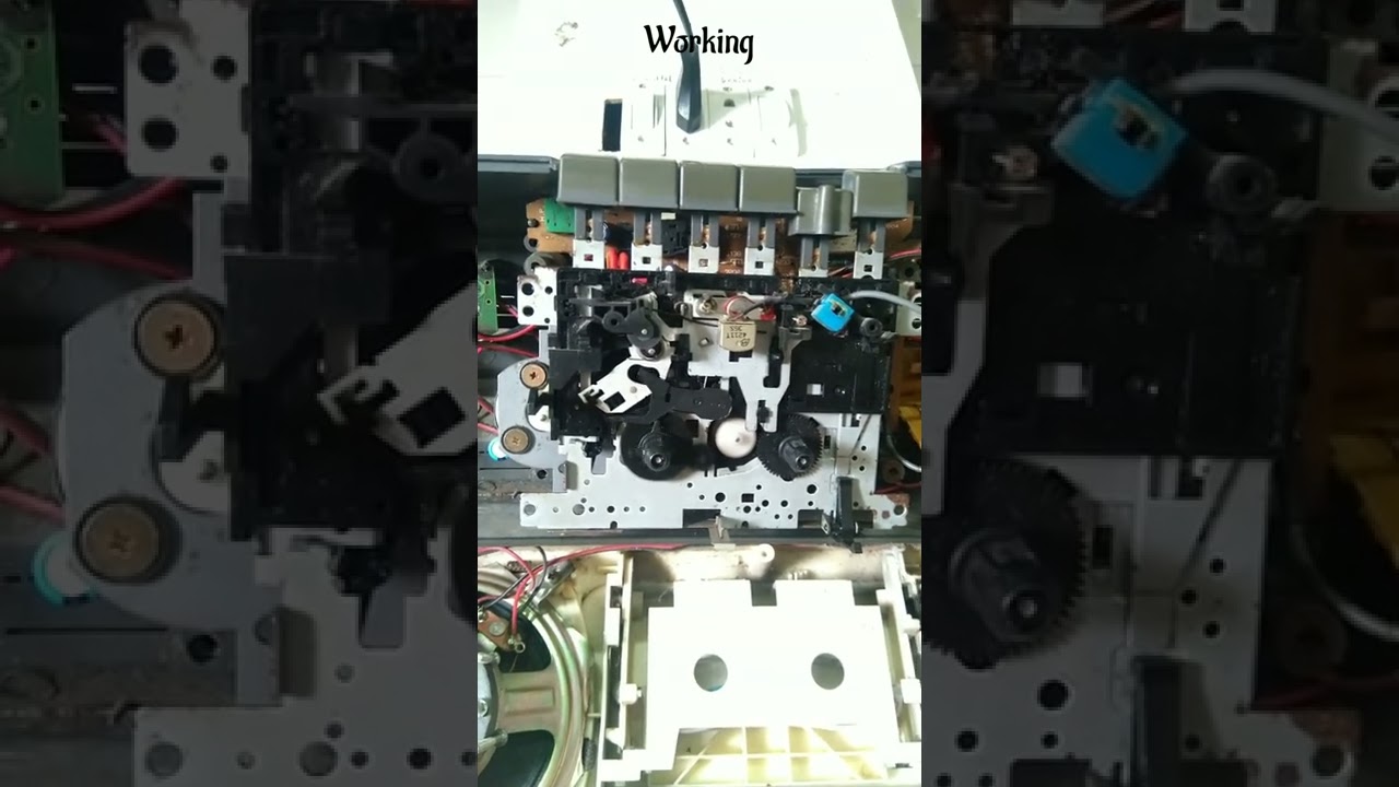 Tape Player In Series And Parallel Combination.