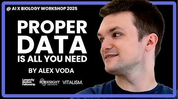 Alex Voda | Proper Data Is All You Need @ AI X Bio Workshop 