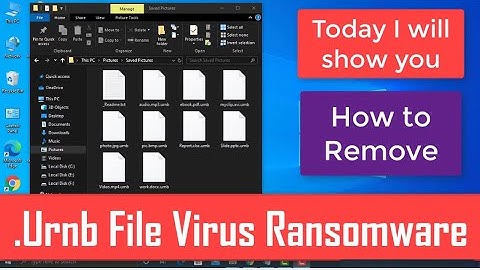 Urnb Virus (.Urnb Files) Ransomware Removal + Decrypt Files