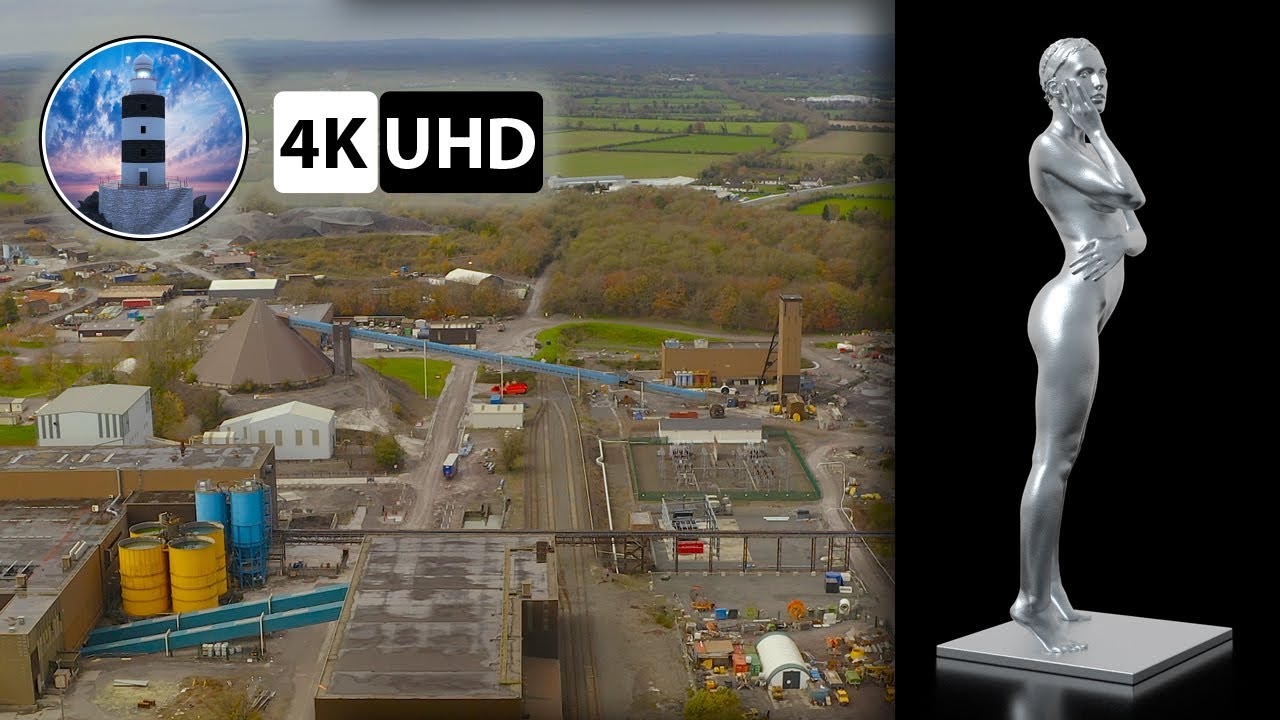 Zinc Mine | Tara Mines | Navan | Co Meath | Ireland | Aerial View