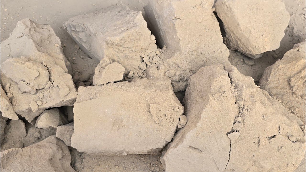 NEW: Happy Birthday 🎂 ‎⁨@ShaziaThahim⁩  Pure Mud Floor Clay Pot Crumbling #asmr #relax