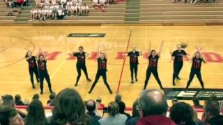Milford Dance Team at Eagle Madness 2016