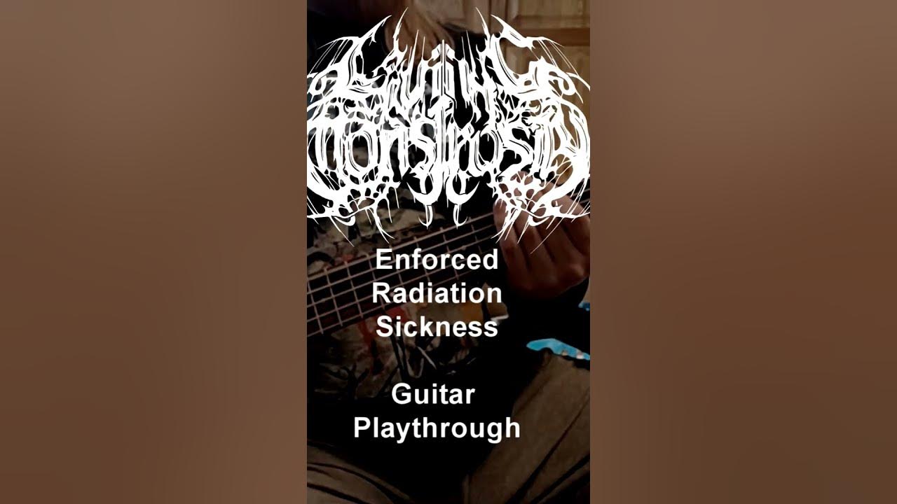 Enforced Radiation Sickness - Guitar Playthrough now on #youtube