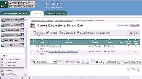 How and why to use the Discussion Board subscribe options in Blackboard