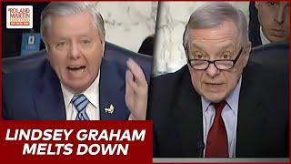Lindsey Graham Melts Down, Storms Out Of Ketanji Brown Jackson Hearing After Clash With Dick Durbin