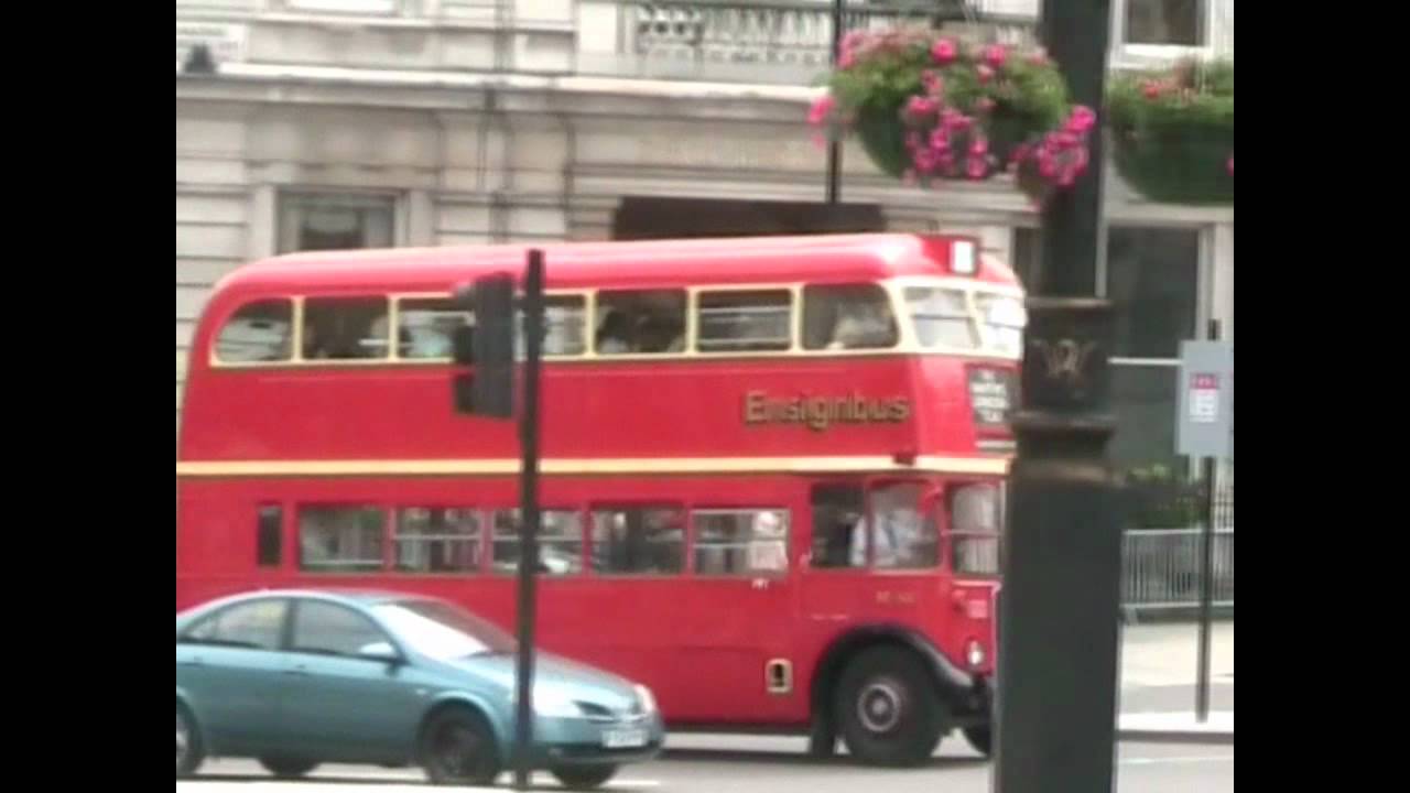 Buses & Trains in Central London - June 2012