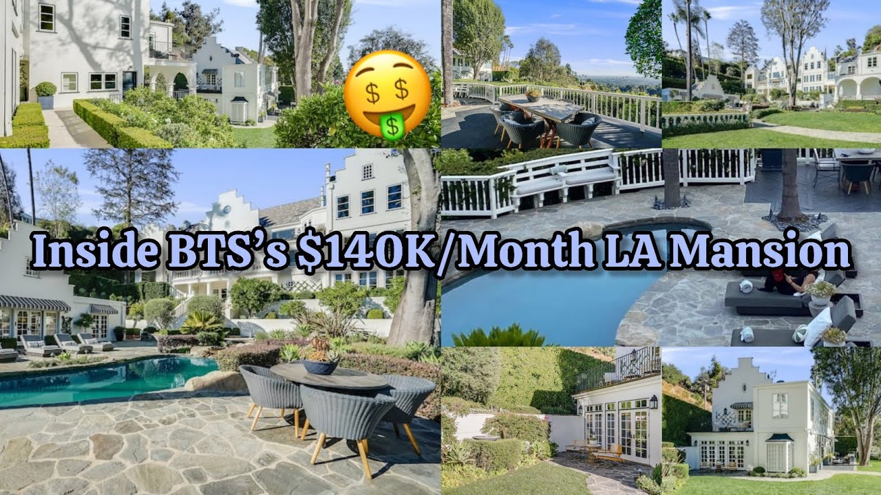 Тэхён из BTS покупает особняк в Лос-Анджелесе за 140 тысяч долларов в месяц вместе с BTS