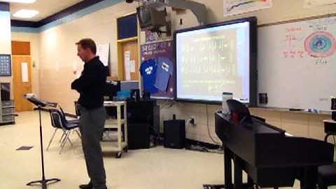 Middle School Sight Signing Lesson 11 Teaching of Day 1