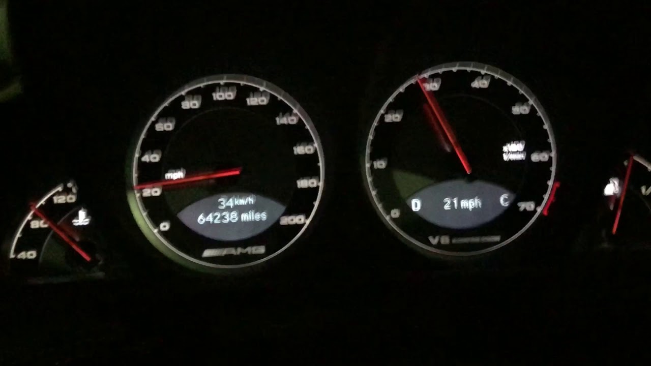 Sl55 Amg 0 60 With Noise E55 Amg Fast Youtube