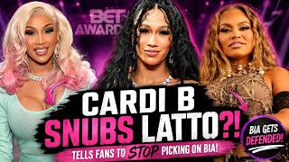 Cardi B Refuses To Say Latto’s Name While Performing🤯 Defends Bia & Tells Fans To Leave Her Alone😳