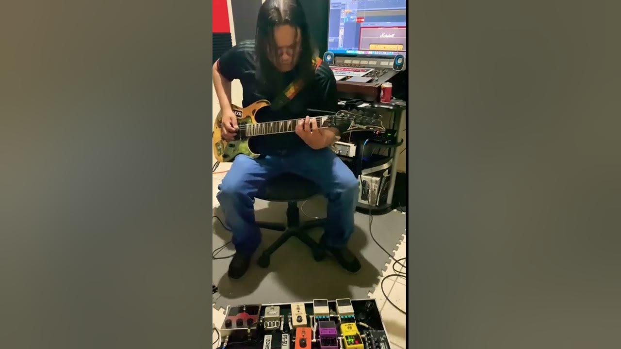 Message in a Bottle Guitar Intro (Cover) #thepolice #messageinabottle #thepolicecover #nuxpedal
