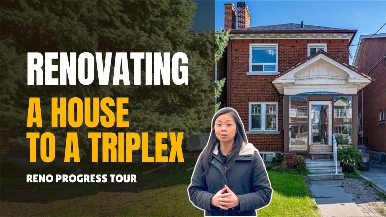 Этот дом в Торонто превращается в трехквартирный (полный обзор реконструкции)