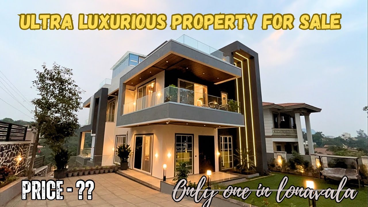 Only One In Lonavala | First Time On Youtube | Ultra Luxurious Villa For Sale Must Watch