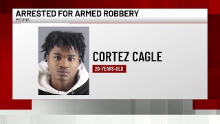 Peoria man to stay in jail after allegedly robbing teen at gunpoint