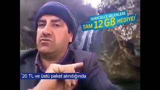 Şelale Videosu Ile Ünlenen Adam Turkcell Reklamında Oynadı.