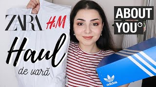 Haul de vara cu haine, incaltaminte si accesorii | Zara, H&M, About You