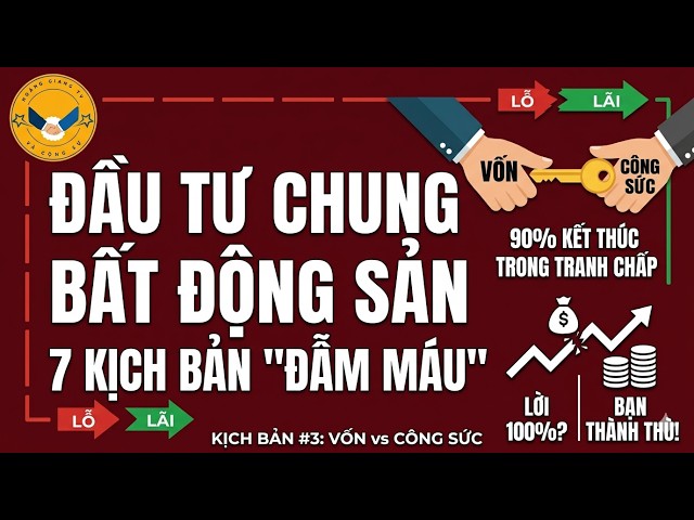 Đầu Tư Chung Bất Động Sản: Quy Tắc Vàng Để Không Mất Bạn ! HOANGGIANG TV