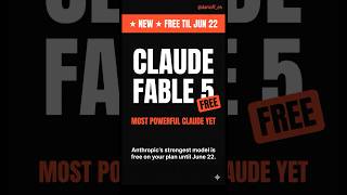 Claude's most powerful model is free on your plan until June 22. | AI News Top 3