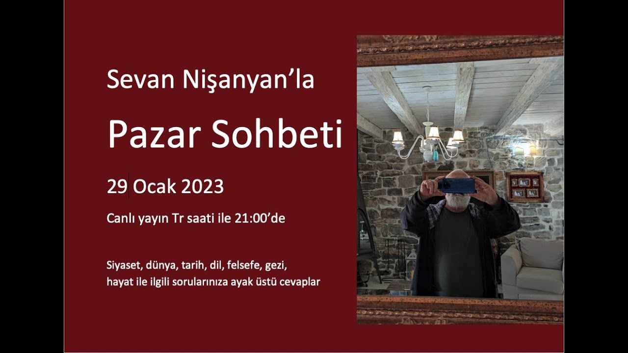 Pazar Sohbeti 161- 29 Ocak 2023