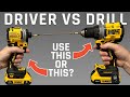 When to use an impact driver vs drill the ultimate guide