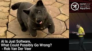 AI Is Just Software, What Could Possibly Go Wrong? - Rob Van Der Veer