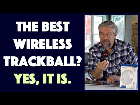 Kensington Orbit Fusion Wireless Trackball for Mac / PC -- DEMO + REVIEW