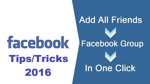 invite all friends to facebook group automatically with one click hindi and urdu 2016