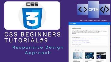 Mastering Responsive Design with a Mini App Demo | CSS Beginners Tutorial | Part 9