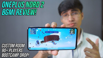 OnePlus Nord 2 BGMI Test - FPS,Custom Room, Sanhok🔥PUBG Gaming Review