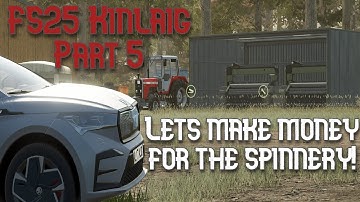 FS25 | Kinlaig | Part 5 | New spinnery for our wool!