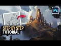 Concept Art Process ( Digital Painting Tutorial )