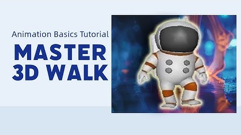 3D Animation Masterclass: How to Create a Basic Walk Cycle