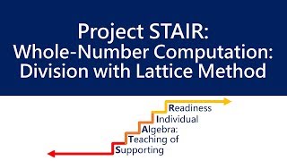 Division with Lattice Method ‖ Whole Number Computation ‖ Grades 5-7 ‖ Project STAIR