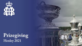 Prizegiving Ceremony Henley Royal Regatta 2021
