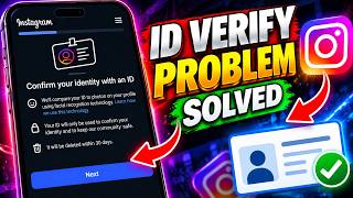 Details Instagram ID Verification Problem SOLVED 😱 | Confirm Your Identity With an ID Fix 2026 #instagram Guide