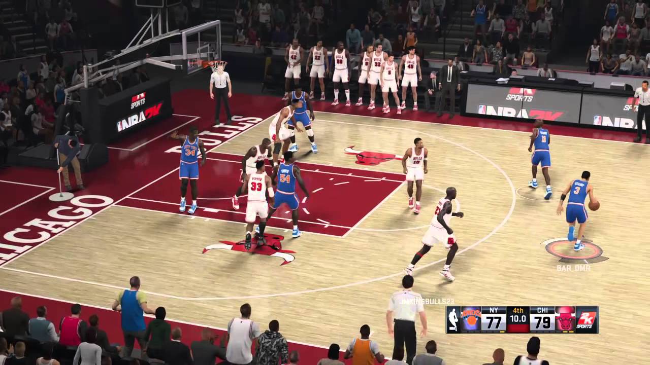 NBA 2K15: John Starks Game Winning Shot Against the Bulls
