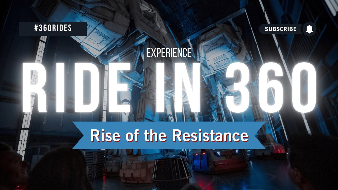 🚨 Rise of the Resistance Ride | FULL 360° Experience | Disney World Hollywood Studios 🚨