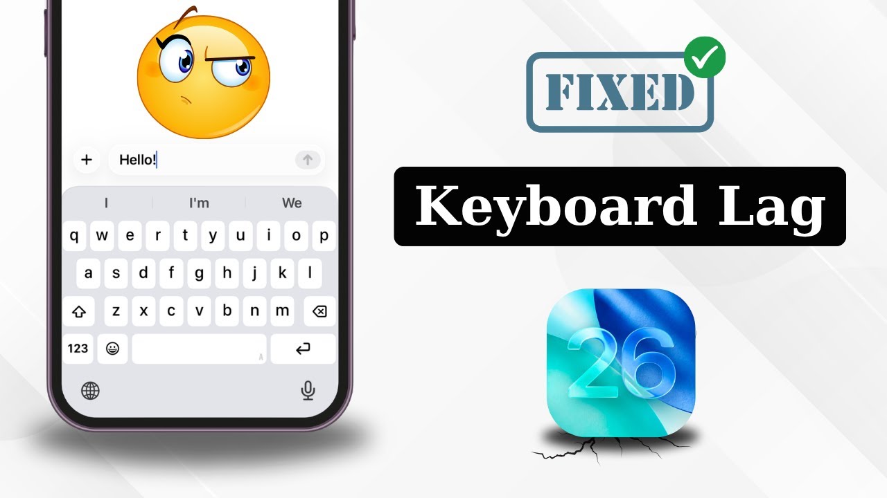 How to Fix iPhone Keyboard Lagging After iOS 26 Update | iOS 26 Keyboard Lag (Solved)