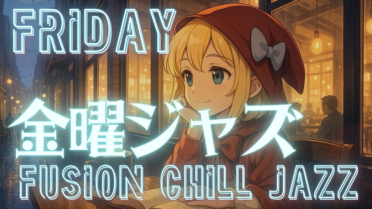 金曜ジャズ【作業用BGM】金曜日の夜を彩るチルジャズ | Fusion Chill Jazz  for Work & Study