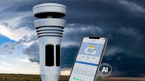 Best of Kickstarter 💡 WeatherFlow Tempest Personal Weather Station