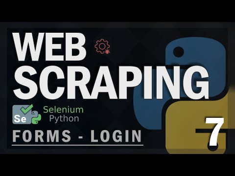 Iniciar sesión (Login) para extraer datos con Selenium | Web Scraping PARTE 7