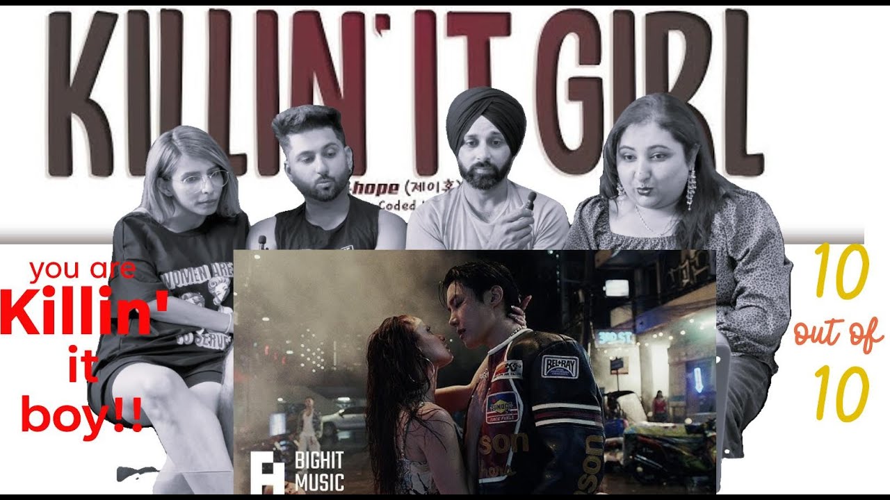 First time watching J Hope Killn'it Girl