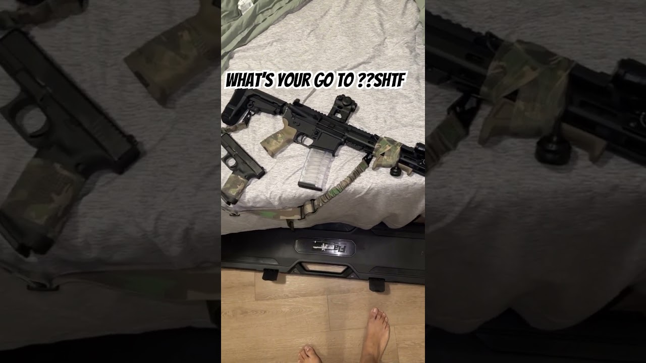 SHTF SETUP. Glock45 or 12.5 AR Pistol?? 