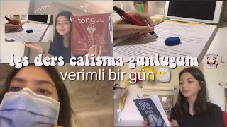 lgs ders çalışma günlüğüm👩🏻‍🍳// verimli bir günüm 🧝🏻‍♀️ + kargo açalım + yeni Tonguç kitaplarım